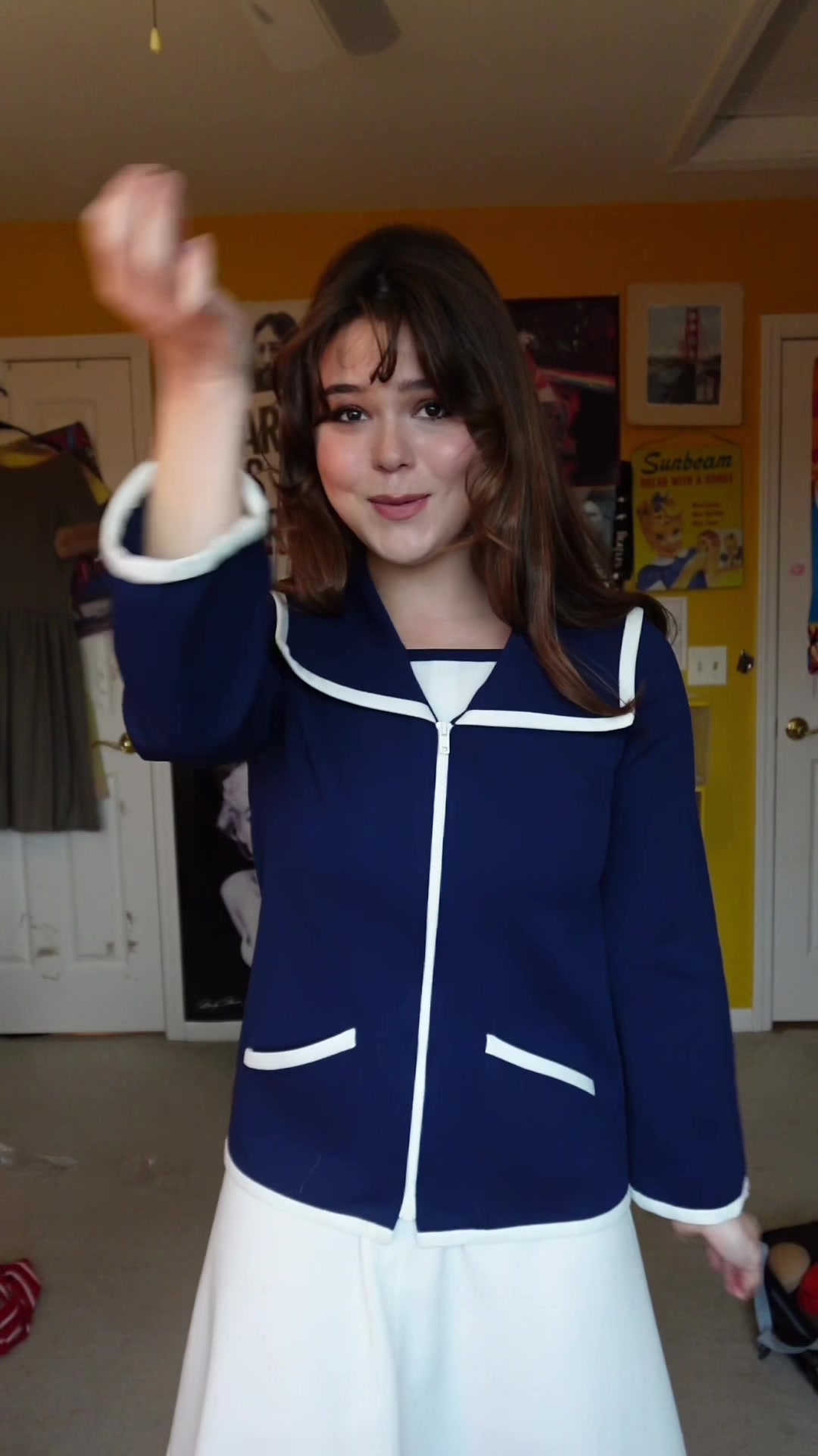 TikTok post by @rachelocool for SeatGeek. Caption reads: [...] same dad, new memories. Thank you @SeatGeek....