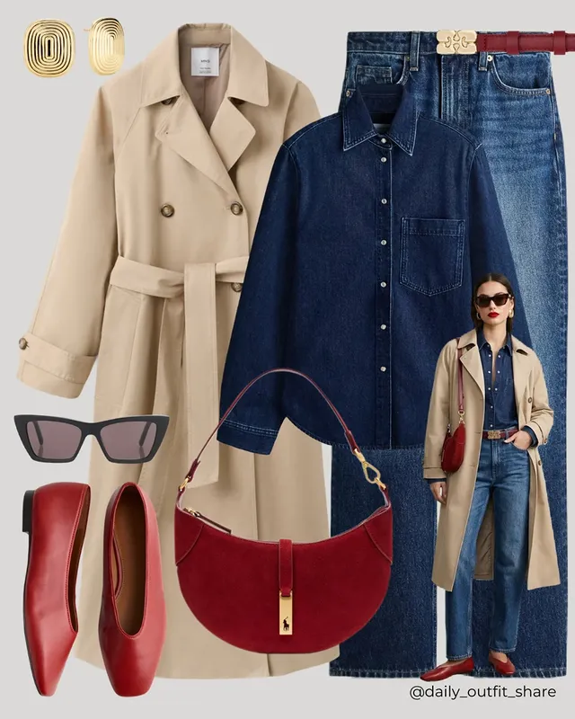 Instagram post by @daily_outfit_share for Longchamp. Caption reads: Here is the recap of your most loved outfits from....