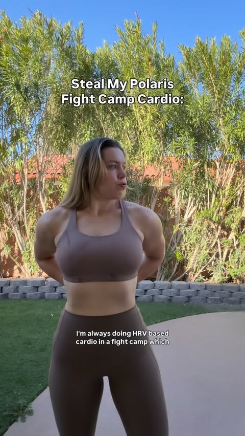 Instagram post by @kendallreusing for Sports Research. Caption reads: Sooo camp is going well & cardio has ramped UP! 🤪....