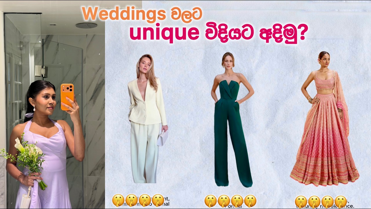 YouTube post by @cheyche for PayPal Honey. Caption reads: Looking elegant at every wedding | Sinhala Fashion....