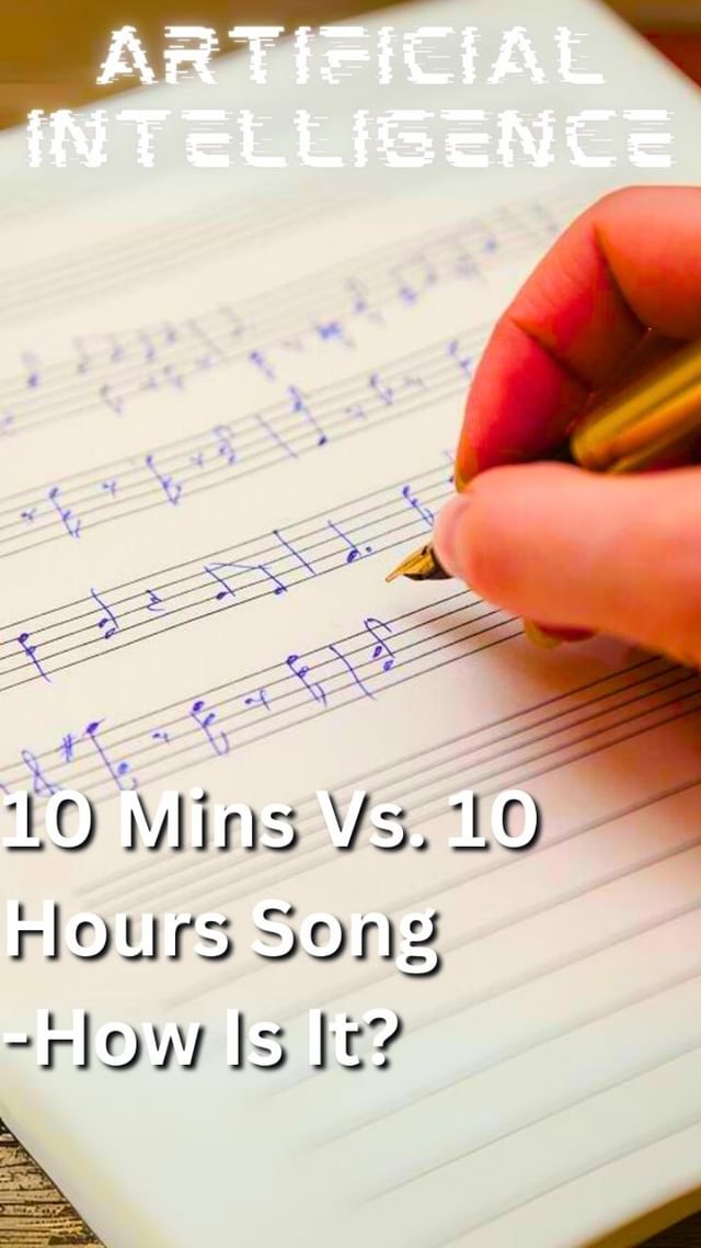 Instagram post by @alementary.tv for LANDR. Caption reads: I Made a Song in 10 Mins vs. 10 Hours! @landrmusic....