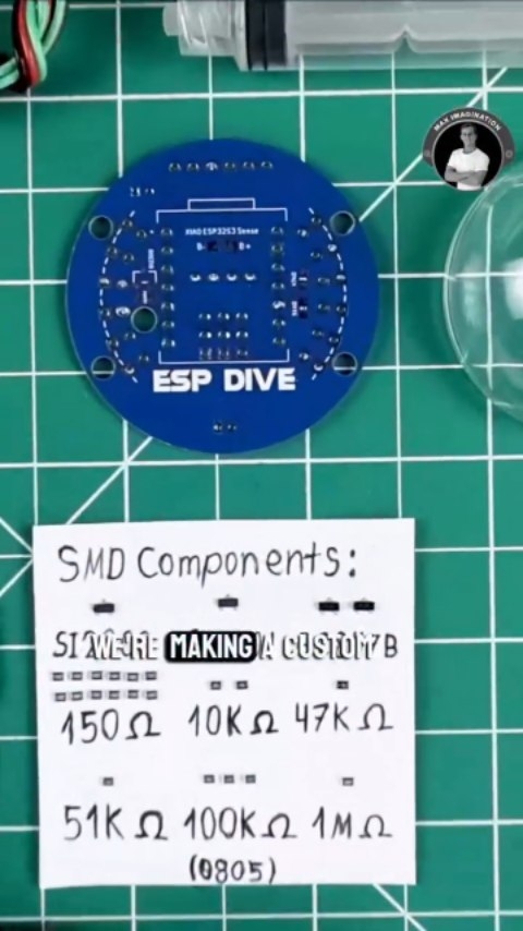 Instagram post by @max.imagination for JLCPCB. Caption reads: Comment “PCB” for the order link 🔥
Just got 5....