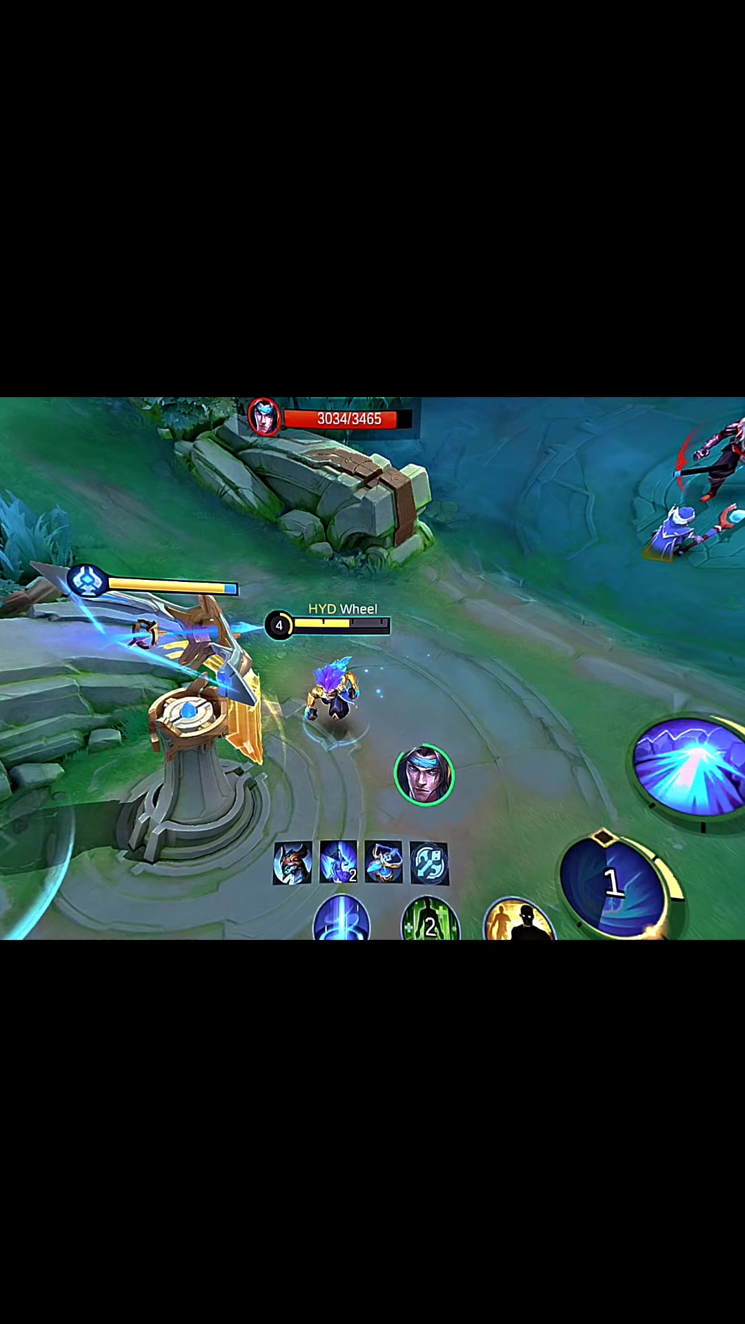 TikTok post by @kaixoboyofficial for MLBB TOP CREATION. Caption reads: [...] #mcc_0826mm26 #funnyvideos😂 @MLBB TOP....