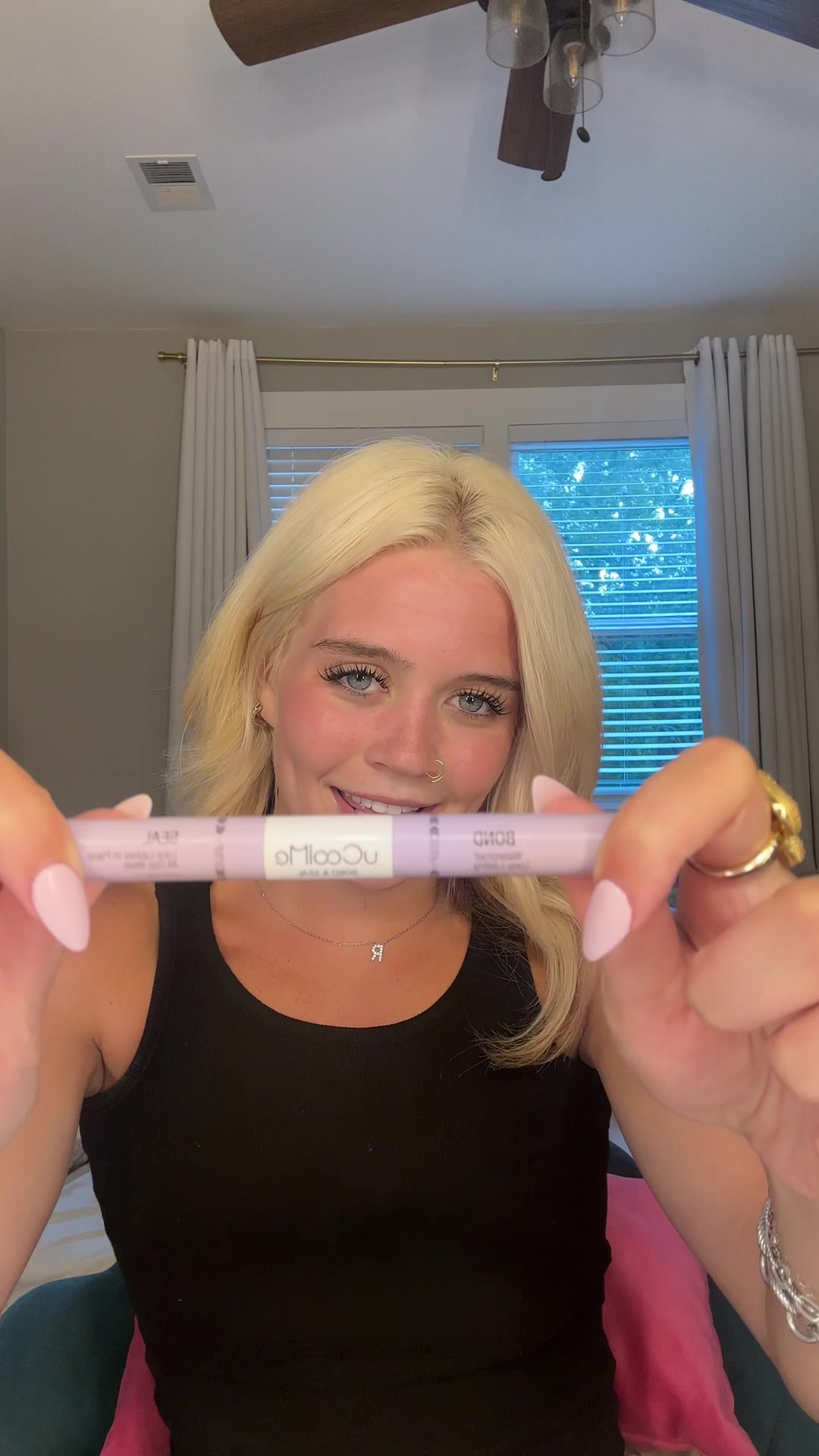 TikTok post by @alexisclaxton2 for Ucoolmelashes. Caption reads: #CapCut @UCoolMeLashes #ucoolmelashes .