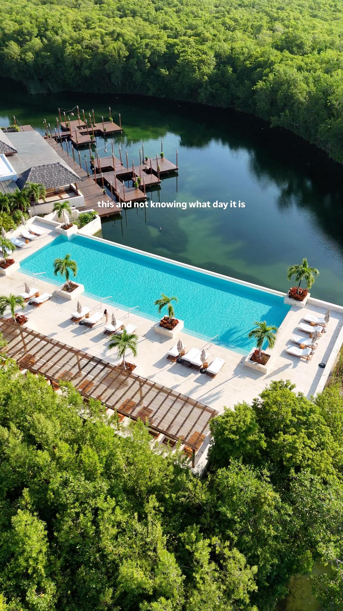 Instagram post by @cherrielynn for Fairmont. Caption reads: Just another day in paradise called....