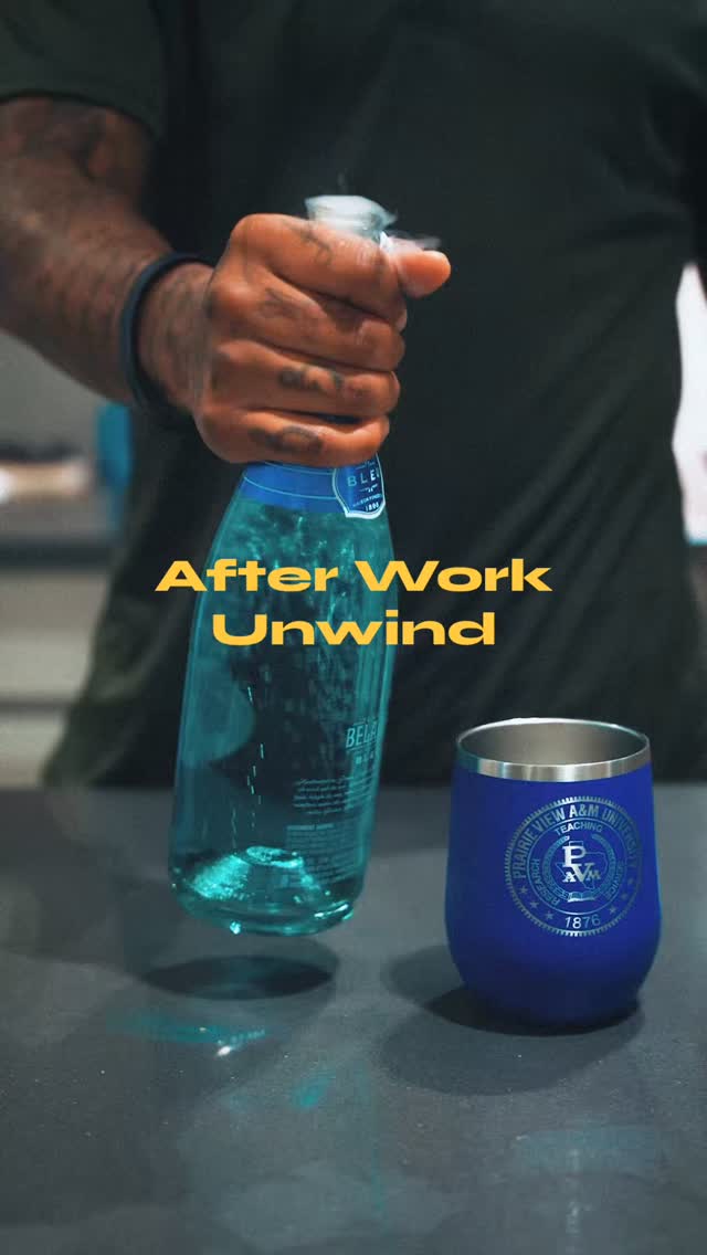 Instagram post by @dthedonn_ for Luc Belaire. Caption reads: best part of the day. @officialbelaire....