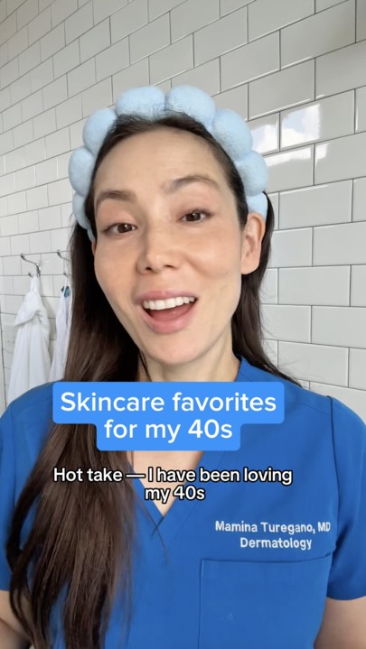 Instagram post by @dr.mamina for Bluemercury. Caption reads: The best skincare breeds confidence and in my....