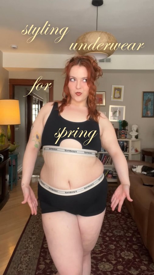 Instagram post by @lovejessicablair for tomboyx. Caption reads: [...] use my code JESSICA20 to get your own....