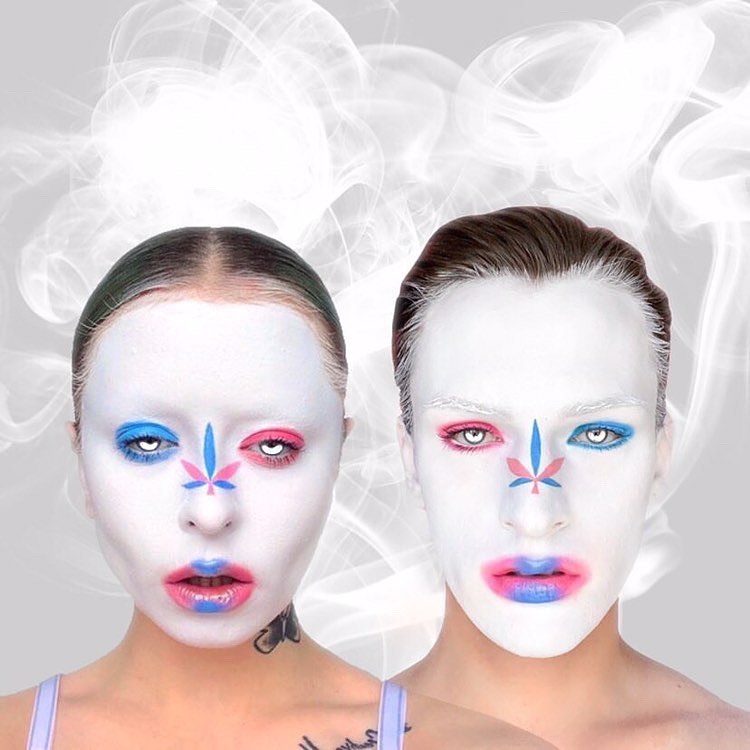 Instagram post by @laurelcharleston for Ben Nye Makeup. Caption reads: 🌬, 🌬, PASS !
When discussing possible ways to....