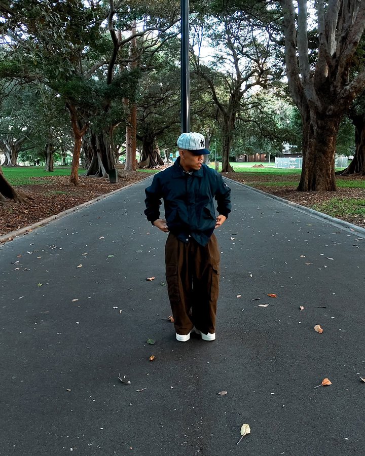 Instagram post by @itsmeeks for I Love Ugly. Caption reads: [...] were we?

Cap - Ebbets Field
Pants - I Love....