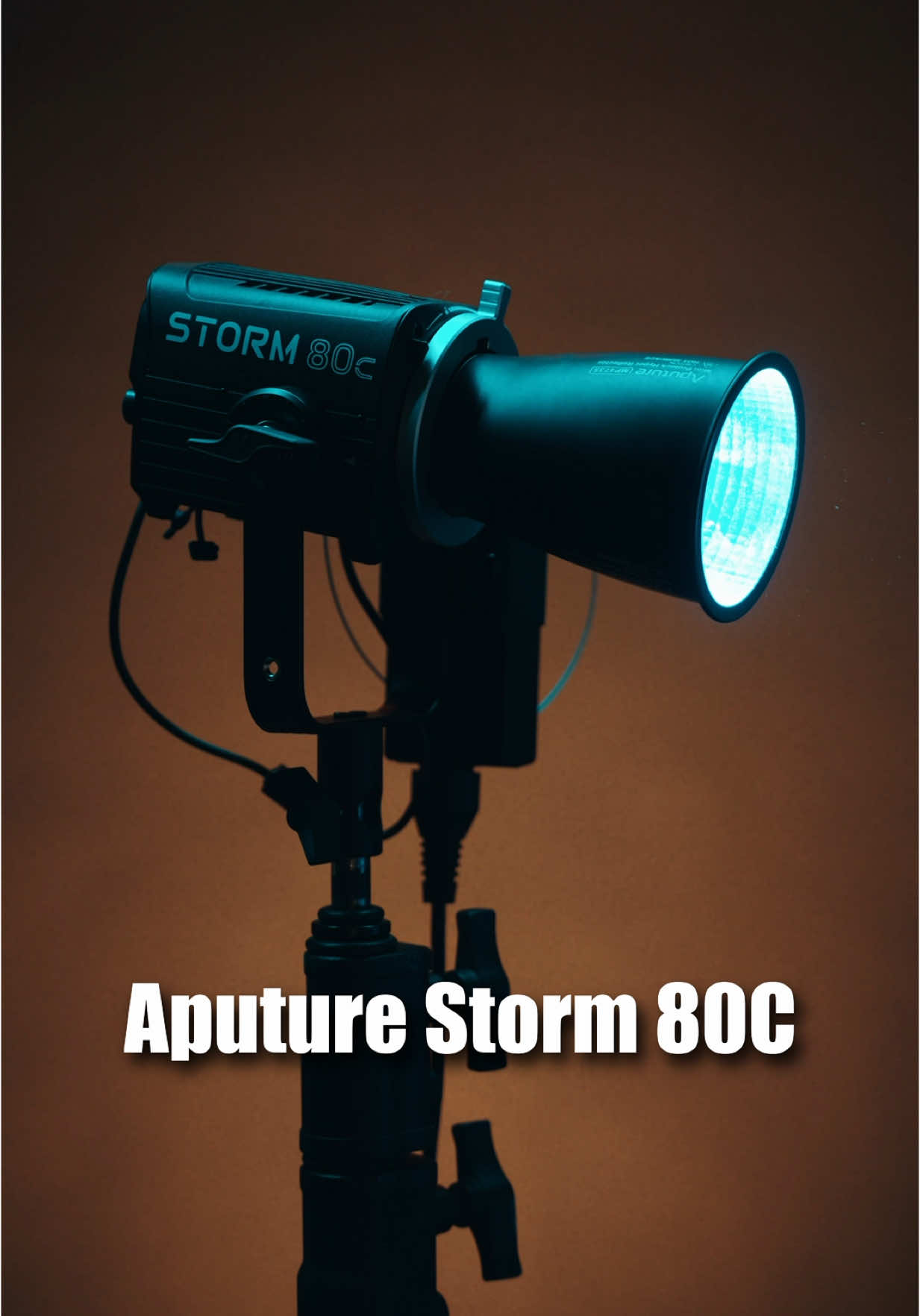 TikTok post by @joshmillerdp for Aputure. Caption reads: [...] That was me last week Texas using the....