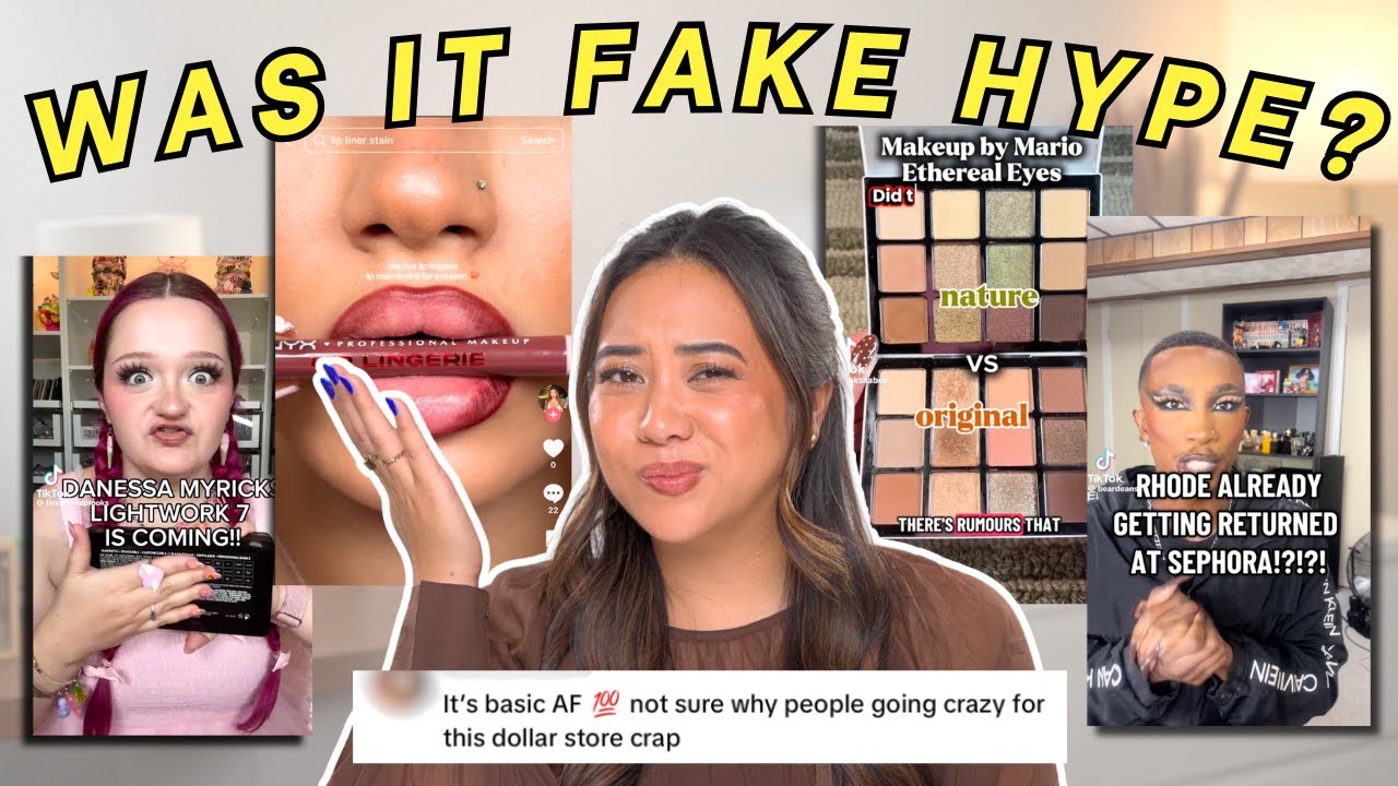 YouTube post by @ByKristinaStudio for Sigma Beauty. Caption reads: TikTok LIED to us. The Truth About 2025 Viral....