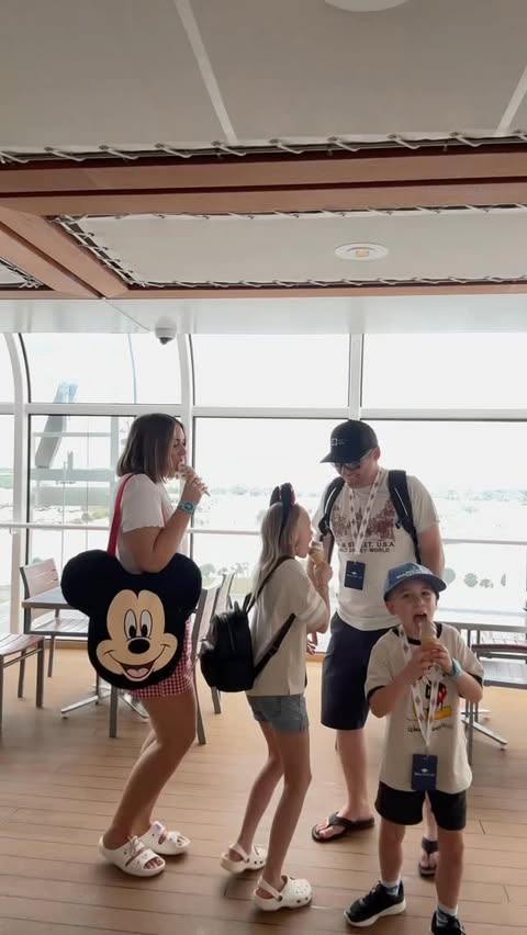 Instagram post by @kiteenmariee for Disney Parks. Caption reads: [...] ✨ 🌊 🥲 someone pinch me!!! *hosted....