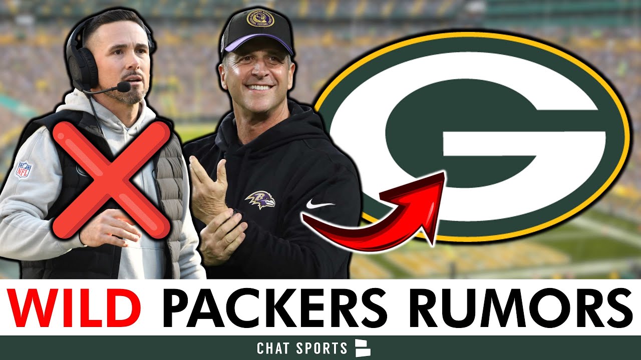 YouTube post by @PackersTV for Underdog Fantasy. Caption reads: 🚨MAJOR Packers Rumors From Adam Schefter: Fire....