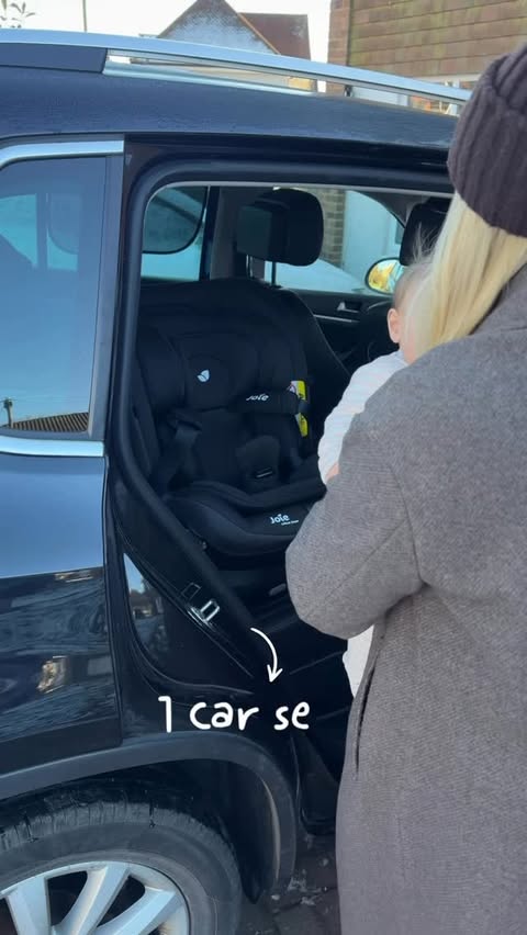 Instagram post by an influencer for Joie Baby UK. Caption reads: Ad| We’ve upgraded our car seat for Theodore to....