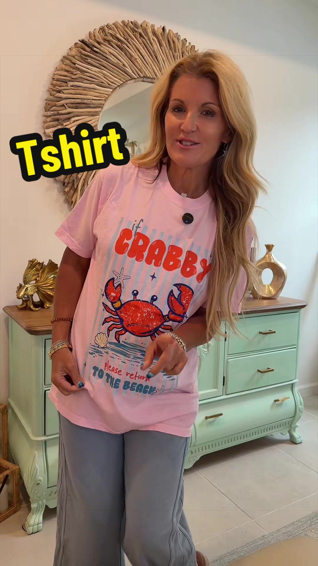 TikTok post by @coachorem for Refinery Number One. Caption reads: [...] for your beach lover, mama. @Refinery Number....