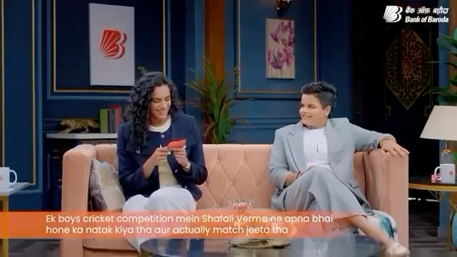 Instagram post by @shafalisverma17 for Bank of Baroda. Caption reads: [...] ‘Sab Mein Hai Khiladi’! 

Bank of Baroda....