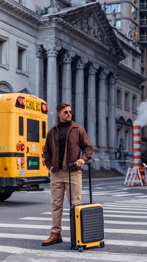 Instagram post by @antonio.pozo for LEVEL8. Caption reads: Heading to New York City for one last escape....