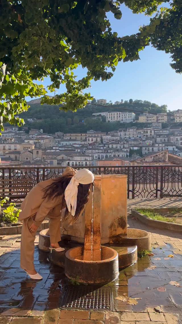 Instagram post by @sarahbrezel for PANGAIA. Caption reads: [...] sun, living la Dolce Vita in the new....