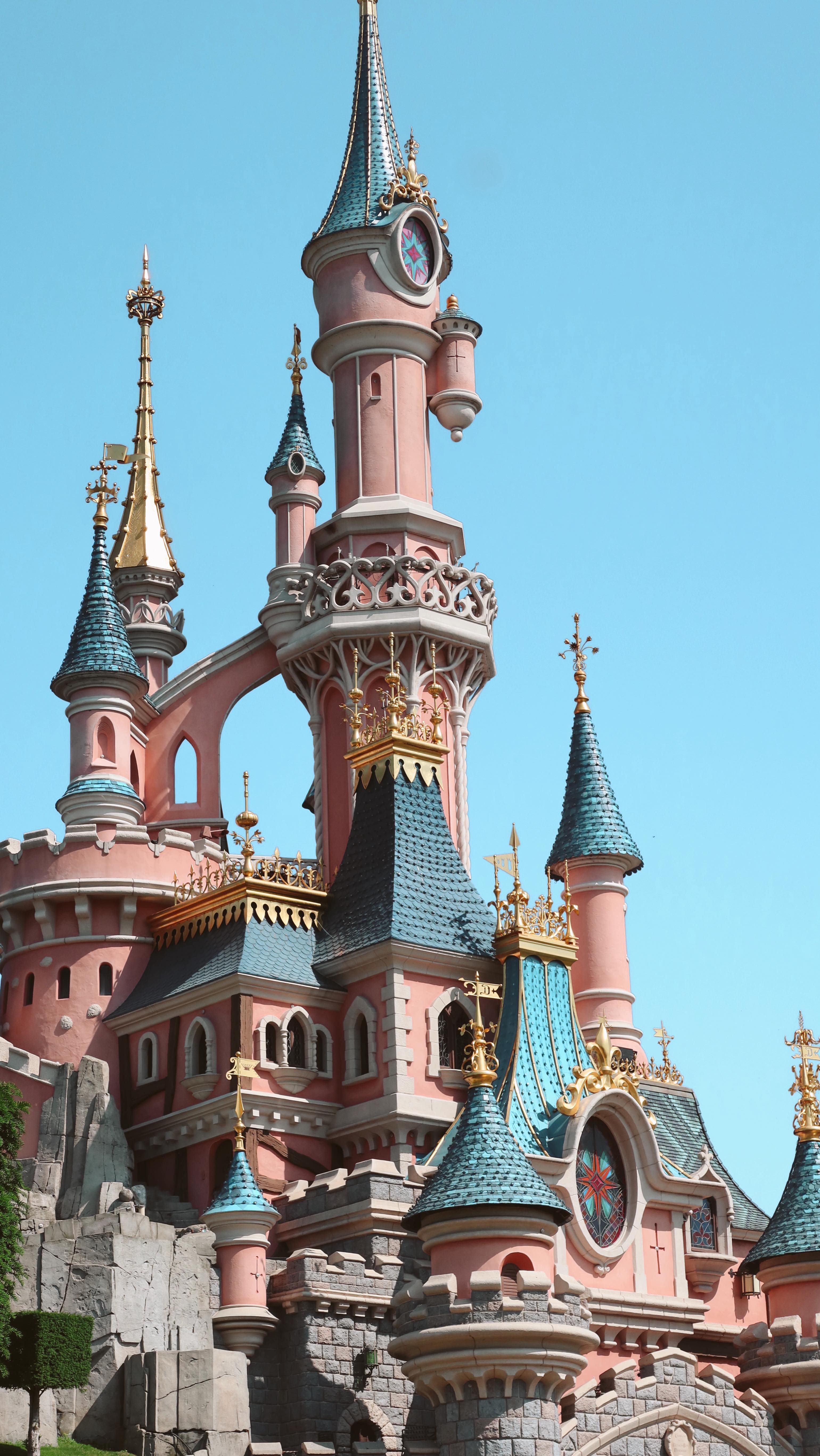 Instagram post by @luizamc for Disneyland Paris. Caption reads: motivos pra minha família vir me visitar em Paris:....