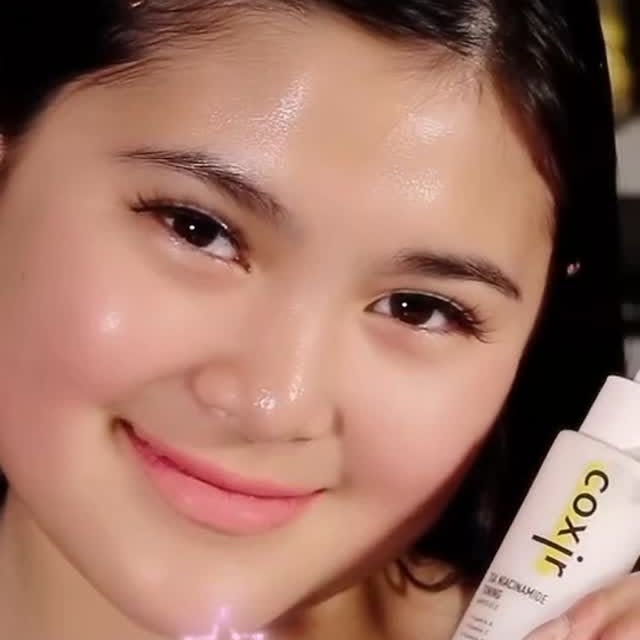 Instagram post by @princessvalentina88 for Coxir. Caption reads: Beautiful Skincare Collection by @coxir_official....