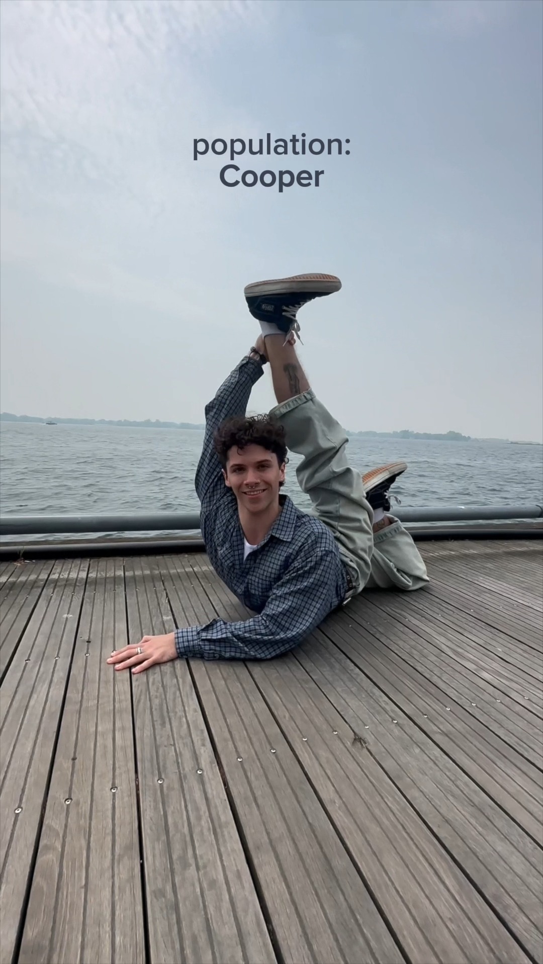 Instagram post by @circuscoopr for Cirque du Soleil. Caption reads: flexibility city, population: Cooper 🤸‍♂️

OVO by....