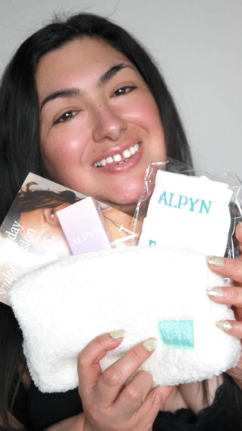 Instagram post by @brendasbeautyblog for Alpyn Beauty. Caption reads: #gifted_by_alpynbeauty @alpynbeauty #alpynbeauty....