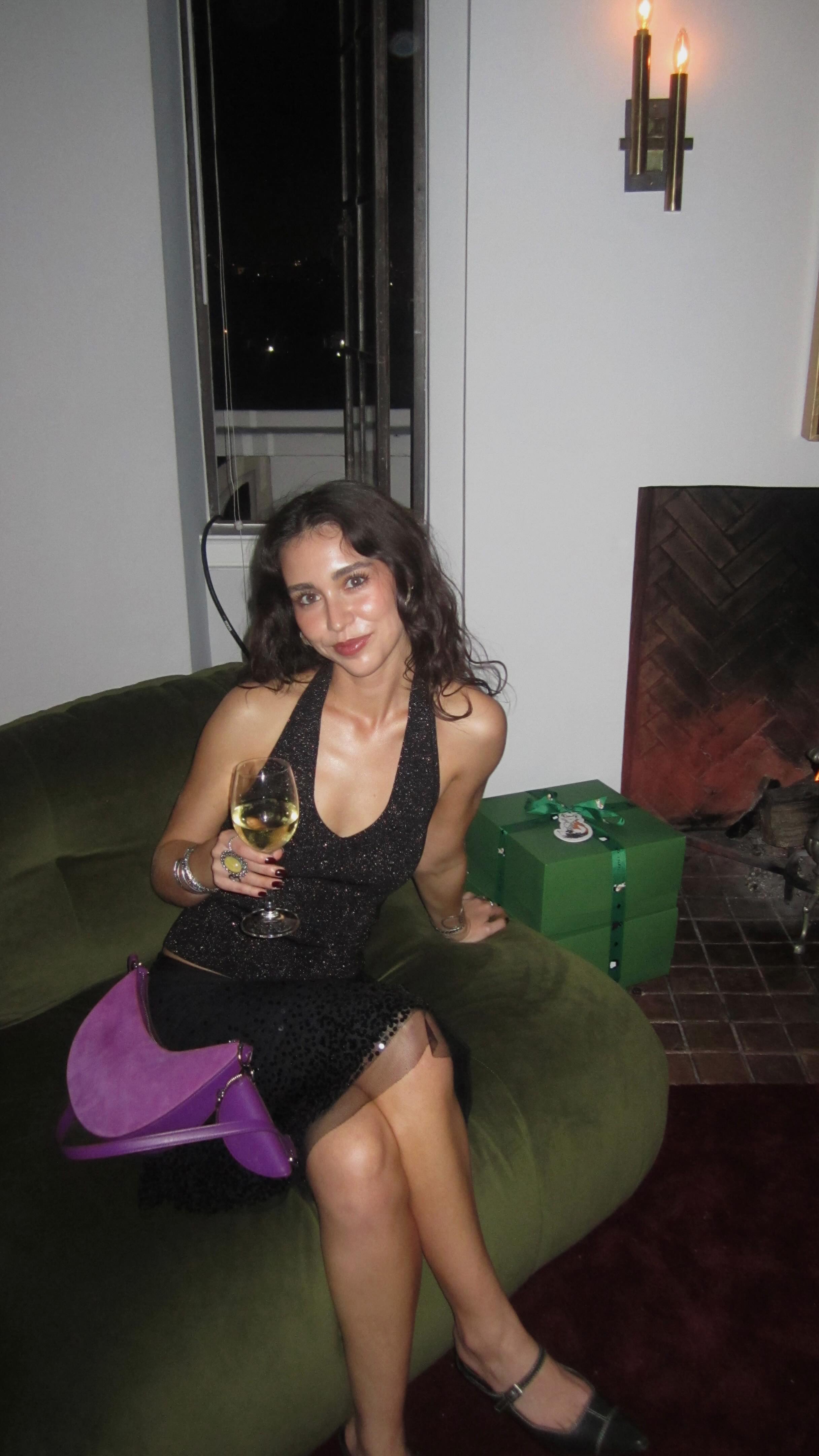 Instagram post by @gisele.garcia18 for NYLON. Caption reads: [...] to kick off the holiday season then at....