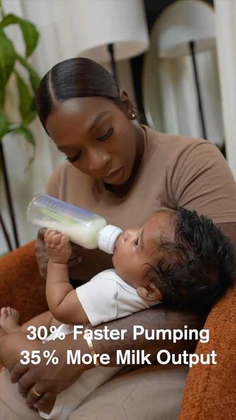 Instagram post by @_melnmo for eufy Baby. Caption reads: Working moms, how are we doing all of this?!....