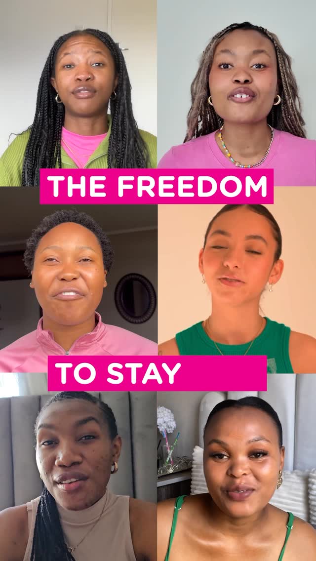 Instagram post by @sparkle_zandile for Stayfree. Caption reads: ✨ Happy Women’s Month ✨

6 voices. 1 celebration.....