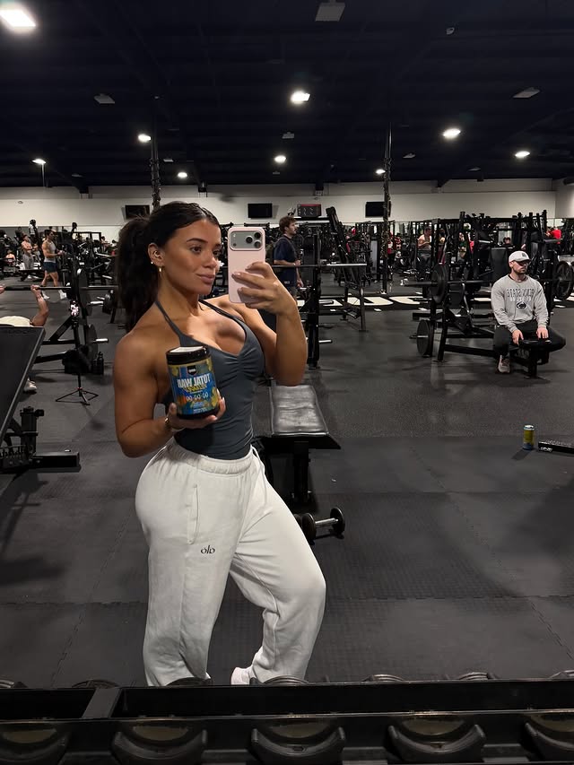 Instagram post by @kaylamanousselis for REDCON1. Caption reads: @redcon1 code ‘kayla’.