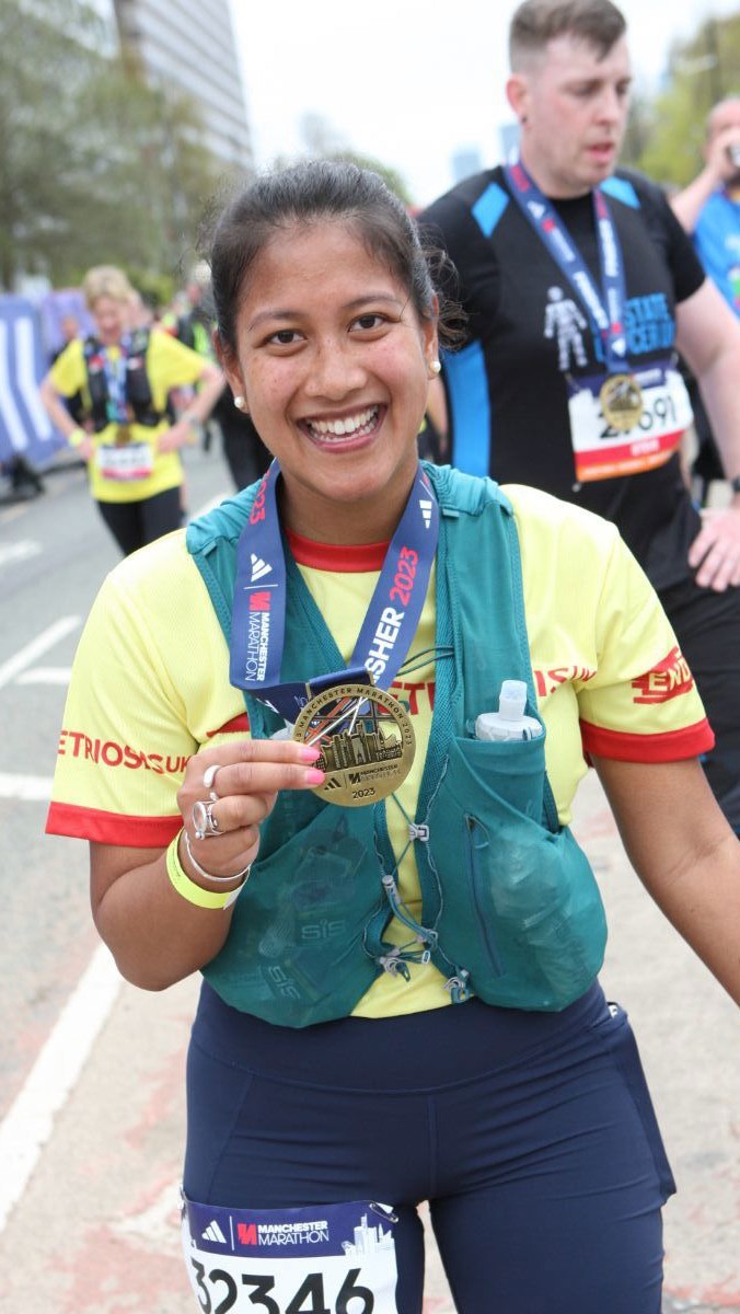 Instagram post by @em.beth for JustGiving. Caption reads: [...] funds for your chosen charity? If so,....