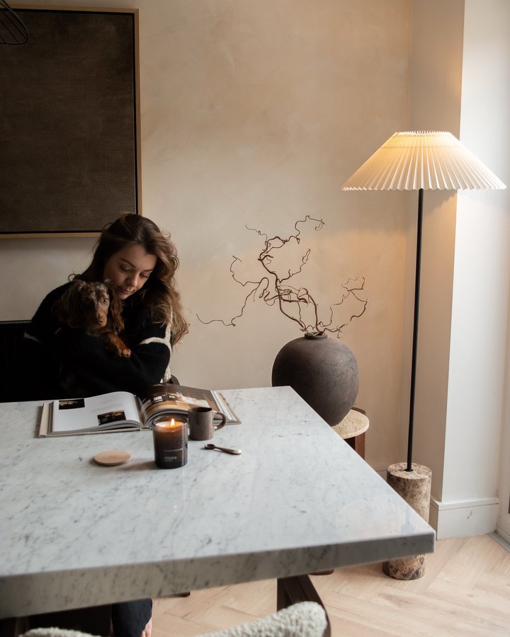 Instagram post by @our_japandi_home for Cult Furniture. Caption reads: [...] elements & textures to our home.....