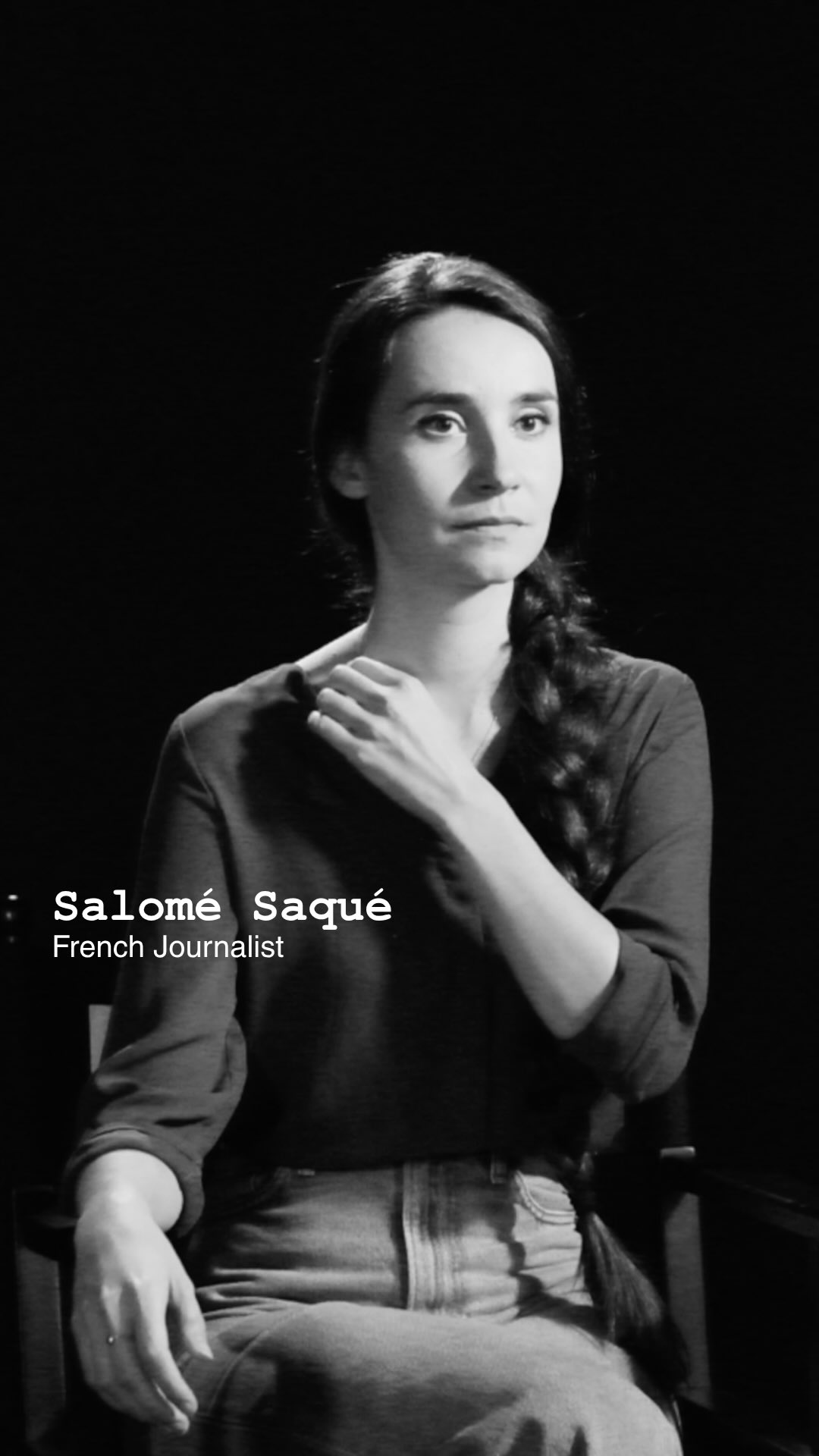 Instagram post by @salomesaque for UNESCO. Caption reads: In a 2022 UNESCO survey of over 600 women....