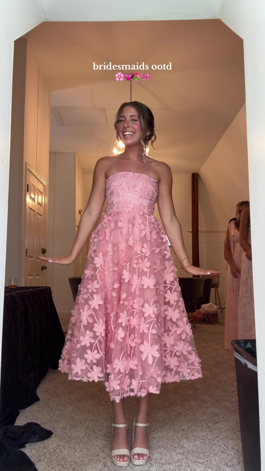 TikTok post by @makinnapulley for Lulus. Caption reads: Shockingly not sponsored by @Lulus or @Amazon !!!....