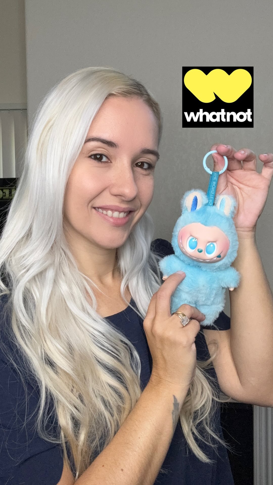 Instagram post by @carolinamunhoz for collAble. Caption reads: Obsessed with the Labubu trend? @avalondraccon is....