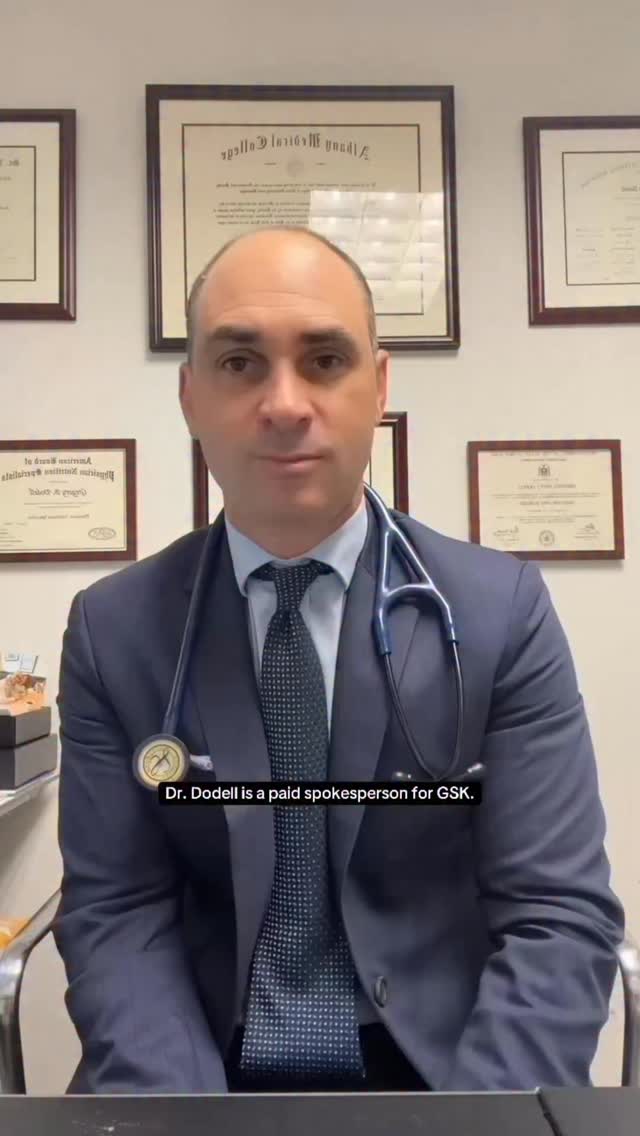 Instagram post by @everything_endocrine for GSK. Caption reads: #SponsoredByGSK I’m an endocrinologist, of course....