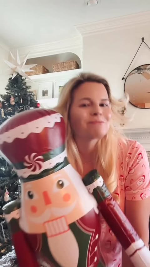 Instagram post by @beckyfkeller for FUNBOY. Caption reads: [...] on these super cute nutcrackers from @funboy....