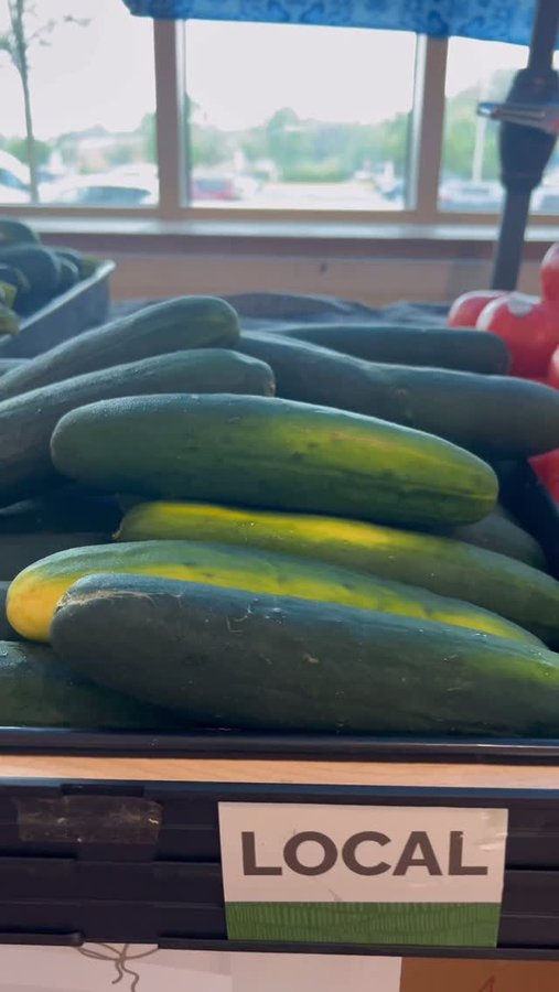Instagram post by @practical.nutritionist for Harris Teeter. Caption reads: ✨Cucumber, Tomato, & Feta Salad with @harristeeter....