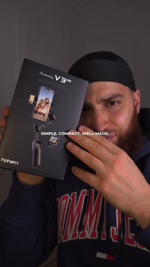 Instagram post by @lifeofogaa for Hohem. Caption reads: Creating smooth shots has never been this....