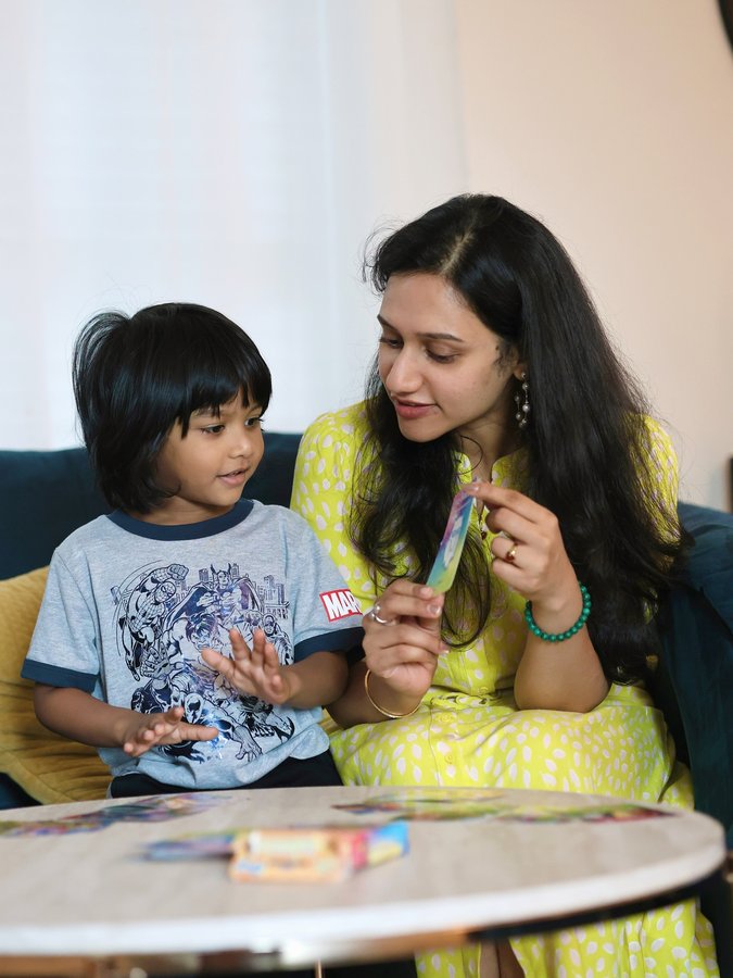 Instagram post by @chandramukhinm for Ravensburger. Caption reads: [...] defeats me in it . @influenster....