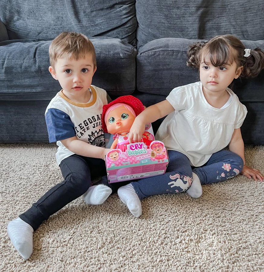 Instagram post by @mummy_and_themunirtwins for Channel Mum. Caption reads: .
AD - ✨Cry Babies Fun n’ Sun Ella✨

Cody &....