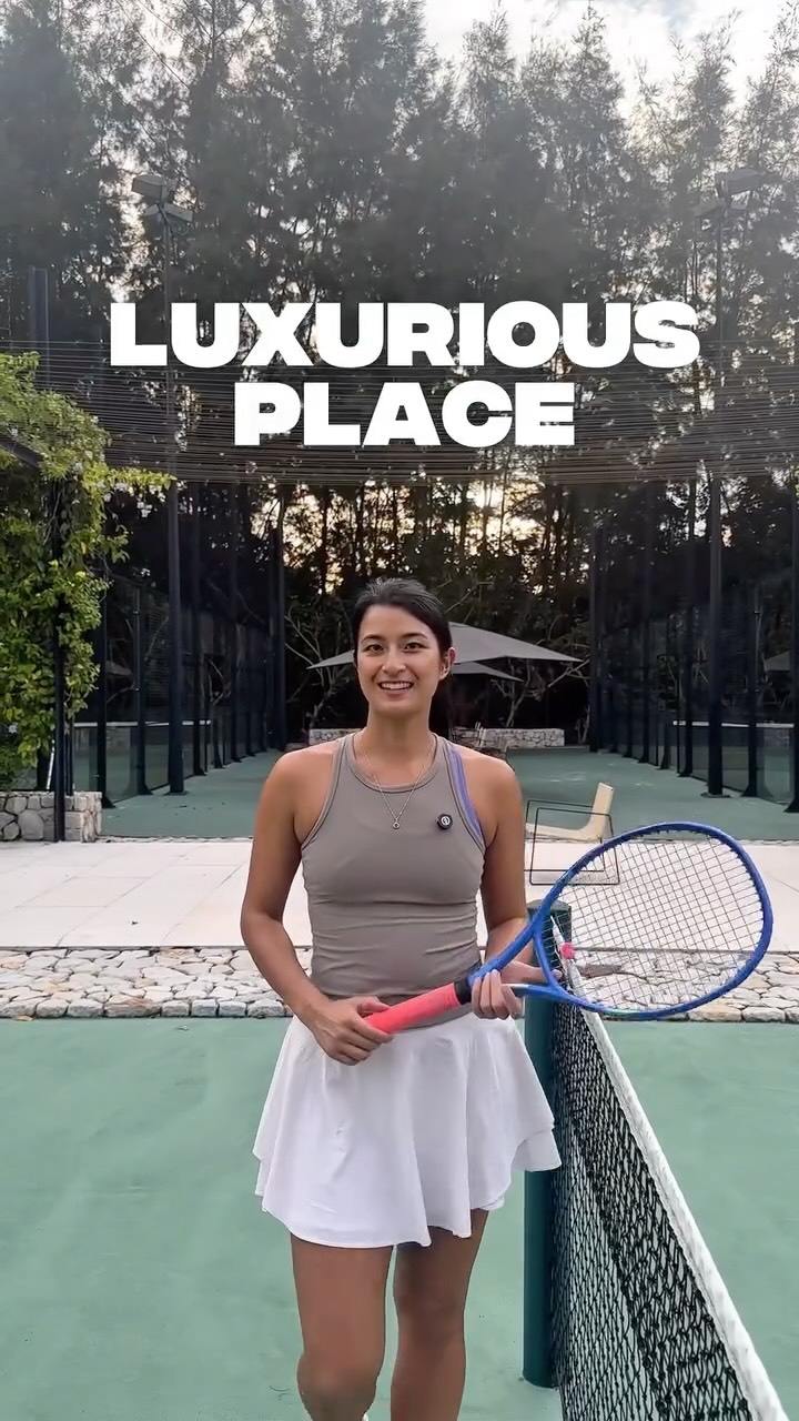 Instagram post by @supertoneyan for Mandarin Oriental. Caption reads: AD 📍 The Sirēya Desaru Coast was the perfect....