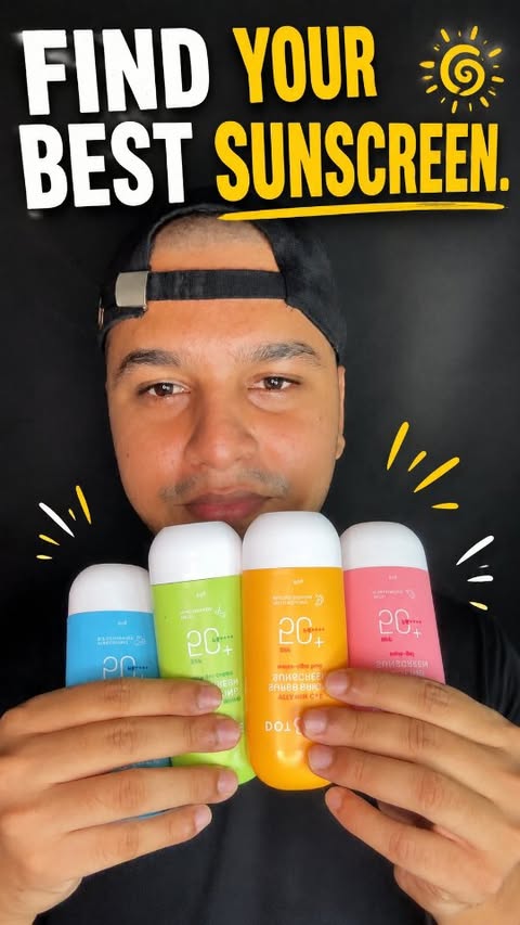 Instagram post by @iamsoumikghosh for ThePinkPantherCo. Caption reads: Not all sunscreens are made for the same skin....