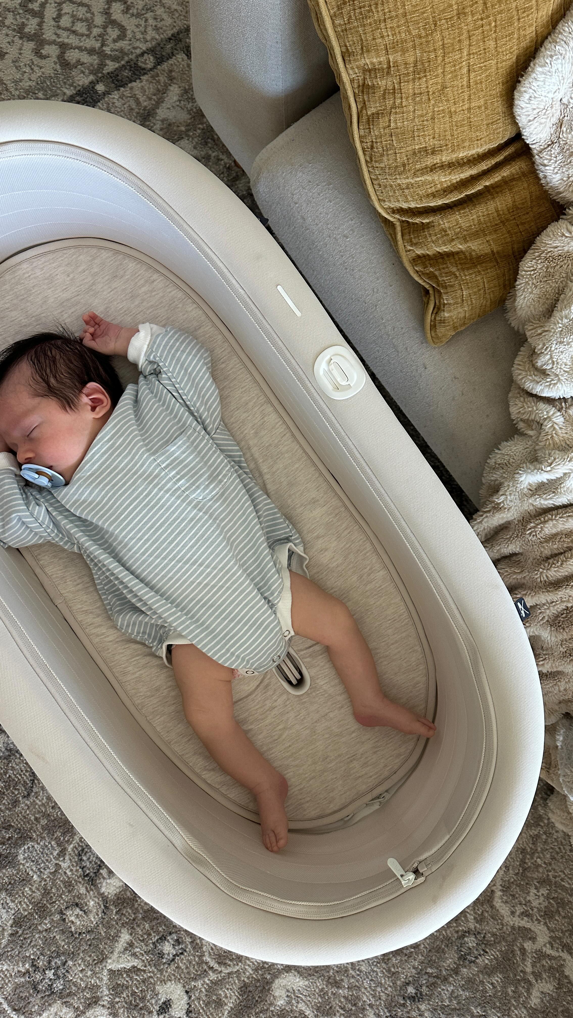 Instagram post by @brookescheurn for Elvie. Caption reads: The new Elvie Rise has been a game changer in our....