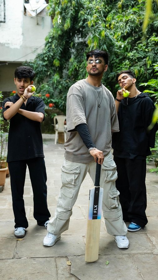 Instagram post by @dharmiksamani for Olympics. Caption reads: GULLY SE GLORY ✨🏏
Back at Olympics....