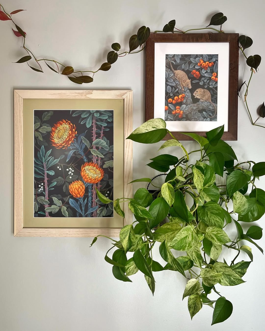 Instagram post by @vasilisa.romanenko for Frame It Easy. Caption reads: I am always on the hunt for good quality frames,....