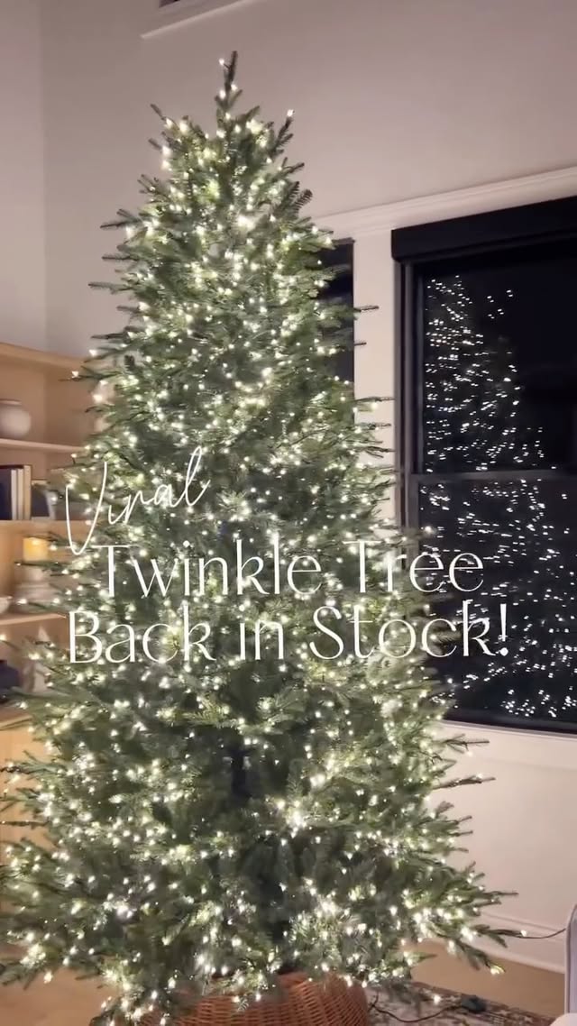 Instagram post by an influencer for The Home Depot. Caption reads: BACK IN STOCK for.now! Comment TREE for 🔗🔗 It’s....