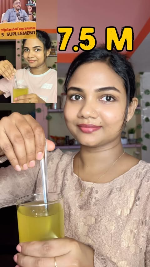 Instagram post by @himadas_h_s for Chicnutrix. Caption reads: [...] 👀✨ So I started adding 1 scoop of....