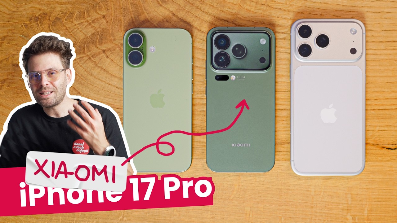 YouTube post by @kanalotechnologii for Media Expert. Caption reads: Have you seen what Xiaomi did wrong? xD.